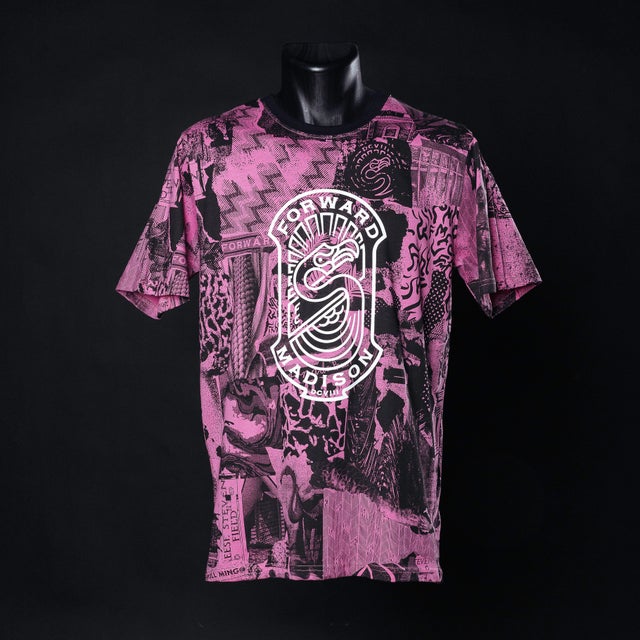 Tシャツ・カットソー NOT4NERD Dark Fantasy TShirts Light Pink TS083LPK SKELLIES Women's Graphic T-shirt - Skeleton Snowboarding T